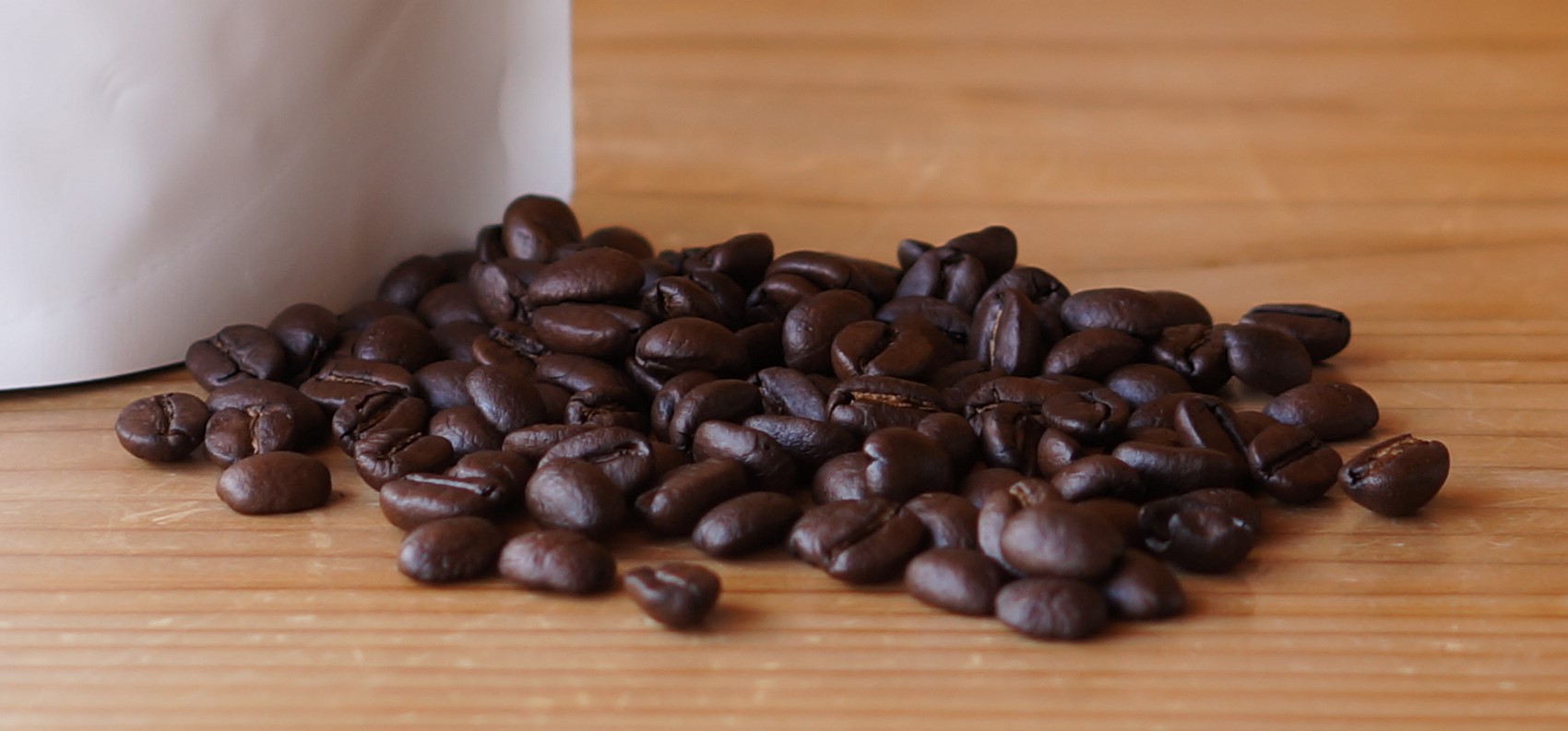 ベースブレンドコーヒー豆の色