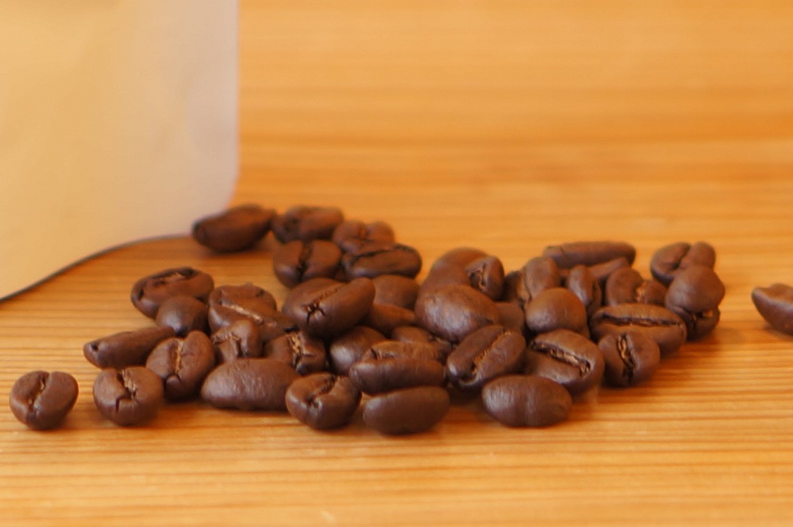 インドネシアコーヒー豆の色